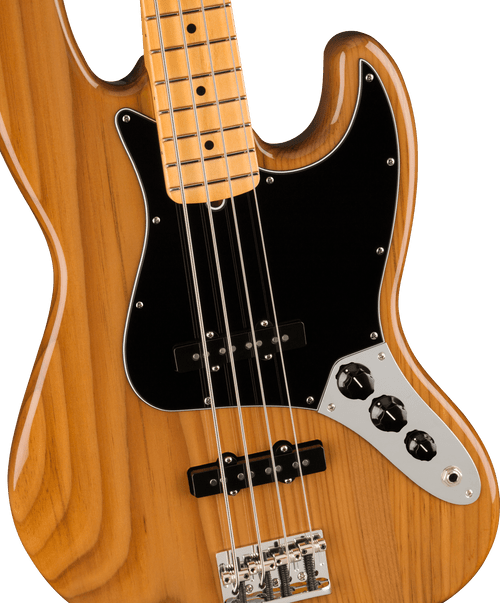 Fender American Professional II Jazz Bass ®, Maple Fingerboard, Roasted Pine w/ Deluxe Molded Case