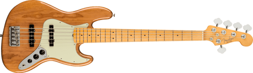 Fender American Professional II Jazz Bass ® V, Maple Fingerboard, Roasted Pine w/ Elite Molded Case