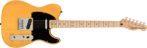 Fender Affinity Series™ Telecaster®, Maple Fingerboard, Black Pickguard, Butterscotch Blonde