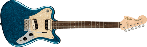 Fender Paranormal Super-Sonic™, Laurel Fingerboard, Pearloid Pickguard, Blue Sparkle