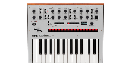 Korg Monophonic Analog Synthesizer with Presets -Silver