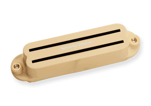 Seymour Dunacn SHR-1n Hot Rails for Strat Cream Cover, Neck - HIGH OUTPUT SINGLE COIL SIZED HUMBUCKERS FOR STRAT