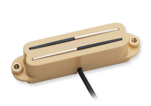 Seymour Duncan SVR-1b Vintage Rails for Strat - Cream Cover, Bridge SINGLE COIL SIZED HUMBUCKER PICKUP