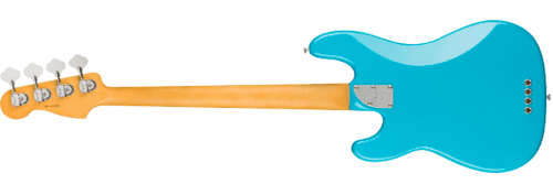 Fender American Professional II Precision Bass, Maple Fingerboard, Miami Blue w/ Deluxe Molded Case (0193932719)