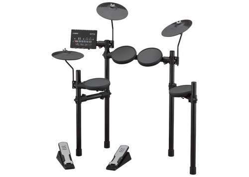 Yamaha DTX402K Electronic Drum Set 5-piece Electronic Drum Set with Rubber Pads, 3 x Cymbals, and DTX402 Sound Module