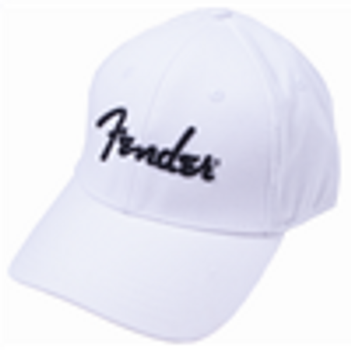 Fender Logo Stretch Cap (White) S/M