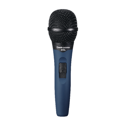audio-technica Midnight Blues Dynamic handheld microphone w/ 15' cable, XLRF - XLRM