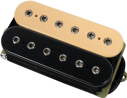 DiMarzio The Breed Humbucker Neck Pickup, Black/Cream