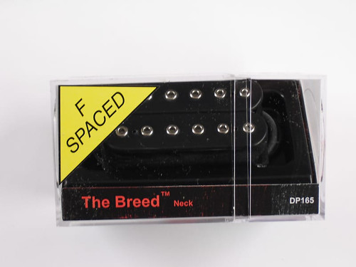 DiMarzio The Breed Humbucker Neck Pickup, F-spaced, Black