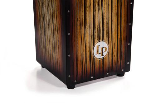 LP Aspire Accent Snare Cajon Birch/Poplar Dark Wood Streak Finish