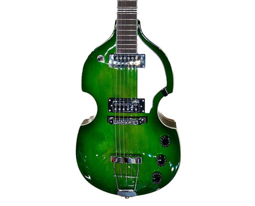 Hofner Ignition PRO Violin Guitar, Green