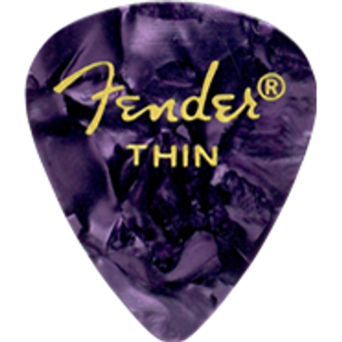 Fender Premium Celluloid 351 Shape, Purple Moto, Thin (12)