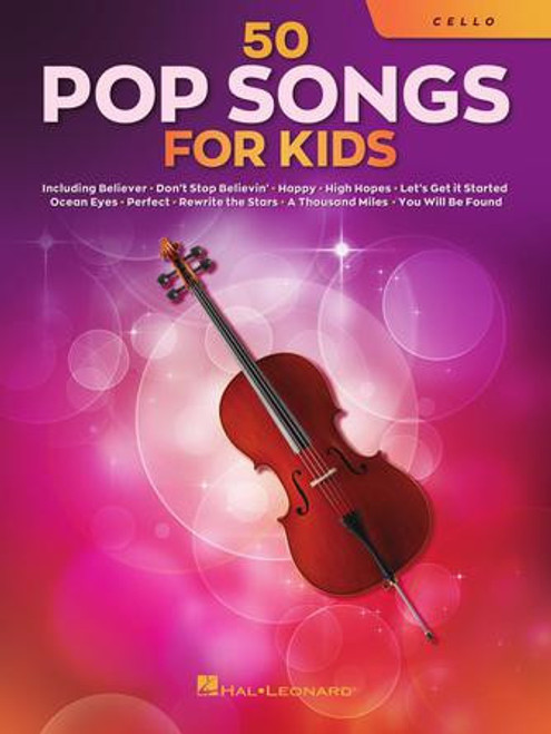 50 POP SONGS FOR KIDS
for Cello