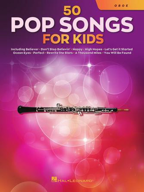 50 POP SONGS FOR KIDS
for Oboe