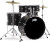 PDP Center Stage Iridescent Black Sparkle 5pc Kit: Hardware, Cymbals & Throne Included