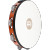 Meinl 10" Traditional Goatskin Wood Tambourine, Single Row, Aluminum Jingle