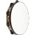 Meinl 10" Traditional Goatskin Wood Tambourine, Single Row, Stainless Steel Jingles