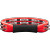 Meinl Traditional hand Held ABS Tambourine, Red, Nickel Plates Steel Jingles