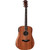 Taylor BBTe Big Baby Taylor A/E, Solid Walnut Top, Layered Walnut Back and Sides w/ Gig Bag