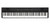Korg L1 LIANO 88-Key Digital Piano with Audio and MIDI USB - Black