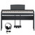 Yamaha Black 88-note, weighted action digital piano with GHS action