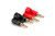 Hosa Connector, Dual Banana, 2 pc