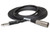 Hosa Unbalanced Interconnect, 1/4 in TS to XLR3M, 3 ft