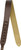 Levy's 2" Chrome-tan Leather Guitar Strap. Adjustable From 36" To 52". Brown Color