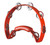 Rhythm Tech Solo Tambourine with Nickel Jingles, Red