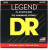 DR FL45 LEGEND - Polished Flatwound Stainless Steel Bass Strings: Medium 45-105