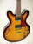Stagg 335 Copy Semi-Hollow Electric Guitar, Brown Sunburst - Previously Owned