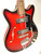Vintage 1960's Kingston Model 3 Electric Guitar Red Sunburst - Previously Owned