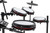 Alesis NITRO MAX KIT Eight Piece Electronic Drum Kit with Mesh Heads and Bluetooth