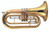 Avalon Bb Marching Baritone, 0.500″ bore, 10″ bell, lacquer finished