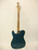 2022 Mario Martin Guitars T-Beast T-Style Electric Guitar, Deep Lake Placid Blue / Relic w/ Bag - Previously Owned