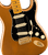 Fender Bruno Mars Stratocaster, Maple Fingerboard, Mars Mocha w/ Deluxe Brown Hardshell Case