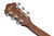 Ibanez AE A/E Weathered Black Open Pore