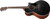 Ibanez AE A/E Weathered Black Open Pore