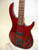 Peavey Millennium 4 AC BXP Bass Guitar, Quilt Top, Transparent Red - Previously Owned