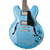 Gibson ES-335 Electric Guitar, Ocean Blue w/ Case
