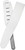 D'Addario 2.5-inch Basic Classic Leather Guitar Strap - White