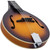 Recording King RAM-3-TS Dirty 30s Mandolin, A-Style, Solid Top, Satin Tobacco Burst