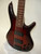 2022 Ibanez Gio GSR205SM 5-String Bass Guitar, Spalted Maple, Charcoal Brown Burst - Previously Owned