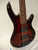 2022 Ibanez Gio GSR205SM 5-String Bass Guitar, Spalted Maple, Charcoal Brown Burst - Previously Owned