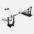 Gibraltar 4711SC-DB 4000 Series Chain Drive Double Bass Drum Pedal