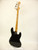 2021 Squier Classic Vibe '70s Jazz Bass Left-Handed, Maple Fingerboard, Black - Previously Owned