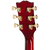 Gibson Les Paul Custom 70s Electric Guitar, Wine Red with Case