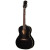 Epiphone Blues King Studio Acoustic-Electric Guitar, Ebony with Bag