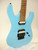 Dean MD 24 Electric Guitar, Roasted Maple with Floyd  Rose, Vintage Blue w/ Case - Previously Owned