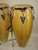 Latin Percussion Aspire Series 10" & 11" Conga Set, Natural w/ Stand - Previously Owned